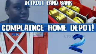 HUMBLE HUNTERS| ANOTHER THING OFF COMPLIANCE LIST| ALMOST DONE| DETROIT LAND BANK