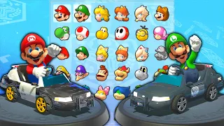 【マリオカート8デラックス】パトカーとレースしたらどうなるか Nintendo Switchの最高のレースゲーム