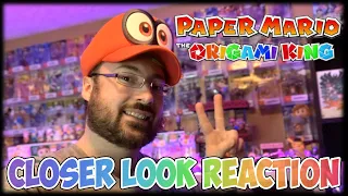 A Closer Look at Paper Mario The Origami King [Nintendo Switch] Jimventures Reacts