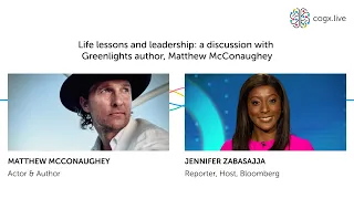 Global Leadership: A discussion with Greenlights author, Matthew McConaughey