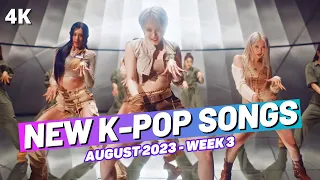 NEW K-POP SONGS | AUGUST 2023 (WEEK 3)