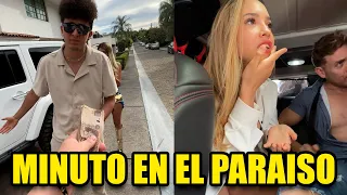 NIÑO MILLONARIO LE OFRECE 1 MINUTO EN EL PARAISO A MI ESPOSA POR $100,000😤