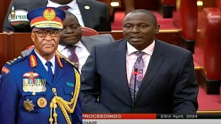 Listen to MPs' Painful Eulogies for KDF Boss Francis Ogolla in Today's Parliament Session!