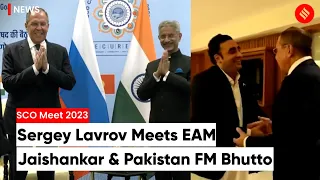SCO 2023: Russian FM Sergey Lavrov Meets S Jaishankar, Holds Talk With Pakistan FM Bilawal Bhutto