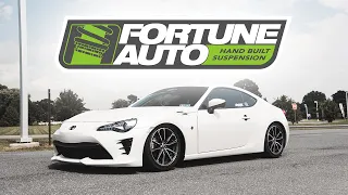 Toyota 86 Gets LOW | Fortune Auto 500 Coilovers Install