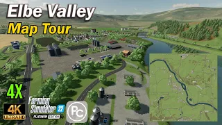 Elbe Valley 4X | Map Tour | Farming Simulator 22