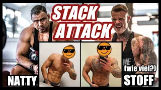 STACK ATTACK mit @jansaffe8188 ! 20kg Roid Transformation!