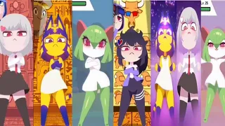 Ankha Vs Ankha A Vs Ankha B Vs Ankha C Vs Ankha D Vs Ankha E | Ankha Dance meme compilation