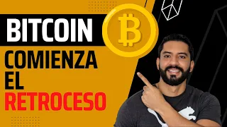 Bitcoin RETROCEDIENDO como esperabamos | Análisis en VIVO |  Andy on Trade explica