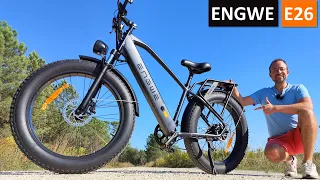 Rider partout sans se ruiner avec le vélo Fatbike Engwe E26