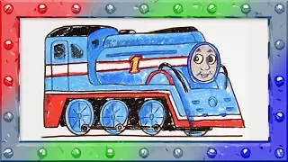 Streamlined Thomas' Drawing Story - How to Draw Thomas and Friends