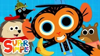 Mr Monkey, Monkey Mechanic Cartoon Collection | Porcupine, Elephant, & More!