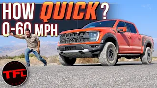 How Quick Is the New Ford Raptor at 0-60 MPH? The Result Will Surprise You!