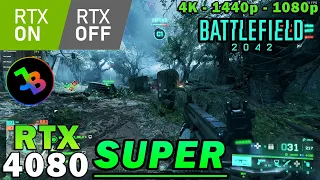 Battlefield 2042 | RTX 4080 Super | Ryzen 7 5800X3D | 4K - 1440p - 1080p | Ultra & Low Settings