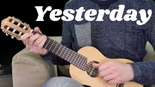 YESTERDAY (The Beatles) – Guitarlele Cover | Canap Avenue