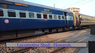 Old video Kamrup Express with ICF coaches arriving in Guwahati.
