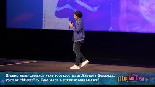 Coco Opening Night with Special Guest Anthony Gonzalez at The El Capitan Theatre