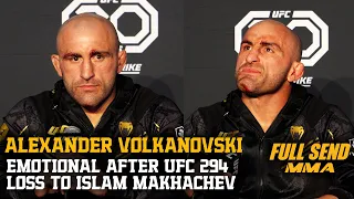 ALEXANDER VOLKANOVSKI EMOTIONAL UFC 294 POST FIGHT PRESS CONFERENCE