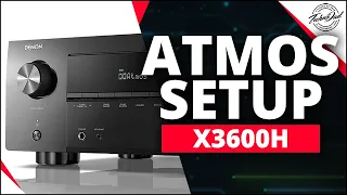 Denon AVR-X3600H Unboxing & Dolby Atmos Setup | DTS:X & IMAX Enhanced A/V Receiver