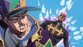 Jotaro vs Pucci - Jotaro stopped time for the last time - Blu-ray version