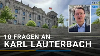 10 Fragen an Karl Lauterbach (SPD): Drohungen & Fehler der Regierung | Bundestagswahl