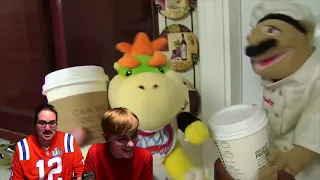 Logan Reacts: Bowser Junior Loves Coffee [REUPLOADED]