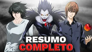 RESUMO DE DEATH NOTE EM ORDEM CRONOLÓGICA!