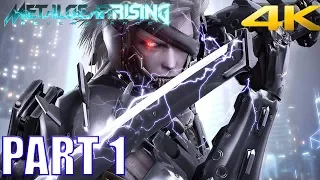 Metal Gear Rising: Revengeance HD (2160p 60fps) PART 1 - Introduction