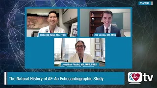 Heart Rhythm TV Update: The Natural History of AF - An Echocardiographic Study