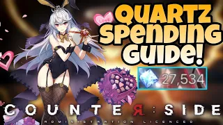 Counter:Side Global - Quartz Spending Guide! [What Should You Buy?]
