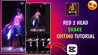HEAD TO RED Shake Editing Tutorial 😮In Capcut || How To Make Short Video LikeHead2Red - Srabon ff