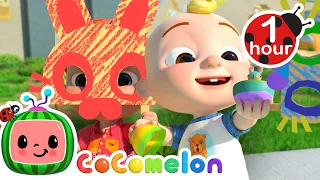 Easter Masks Crafts Song | Cocomelon Easter Celebration | Moonbug Kids After School