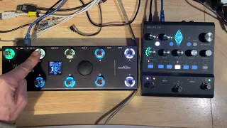 The Midi Captain STD + Kemper player demo