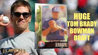 TOM BRADY! YESSSS! 2023 Bowman Draft Baseball Choice & Super Jumbo 7 Box Mixer #2