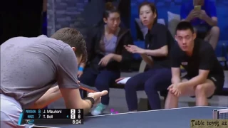 Jun Mizutani vs Timo Boll - Highlights