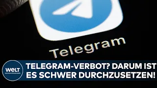 VERBOT VON TELEGRAM: "Schwer durchzusetzen und rechtsstaatlich kaum vertretbar" I WELT Interview