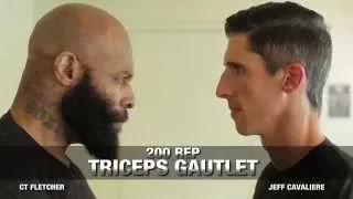 CT Fletcher : takes Jeff Cavaliere to his "Muscle Bound" Level Intensity  ! HD