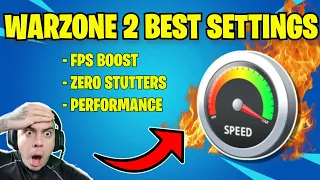 How To Boost FPS in Warzone 2.0 Increase Performance BEST SETTINGS ( Call of Duty )