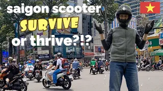 Ride a motorbike in VIETNAM 🇻🇳 - How to navigate Saigon streets on your scooter!