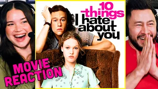 1st Time Watching 10 THINGS I HATE ABOUT YOU! | Movie Reaction | Heath Ledger | Julia Stiles | JGL