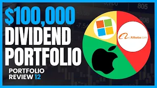 His $100,000 Dividend Portfolio is Insane! Portfolio Review 12