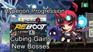 Cubing Gains and New Bosses | (Reboot Hyperion Solo Progression #16)