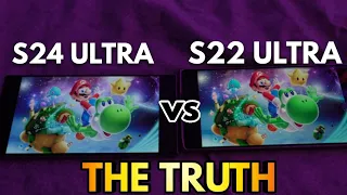 Samsung S24 Ultra vs S22 Ultra Color Comparison