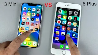 iPhone 13 mini vs 6 Plus - Speed Test
