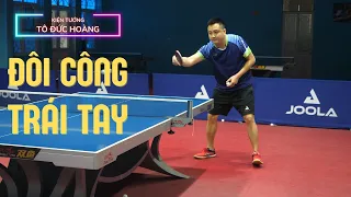 Table Tennis Tutorial | How to play table tennis - Backhand Drive | Hoang Chop Bong Ban