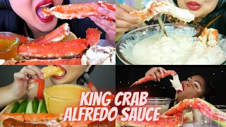 KING CRAB EATING COMPILATION /SATISFYING BIG BITES / MUKBANG (ASMR NO TAKING)