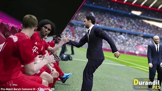 PES Cutscene Suggestion #6 - Pre-match Bench (Work in progress)