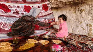 Nomads life in 2000 years old cave | Afghanistan village life