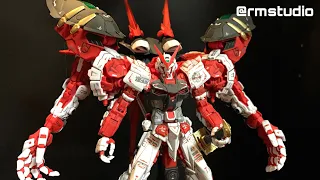 RG 1/144 GUNDAM ASTRAY RED FRAME POWERED RED Speed Paint build Review