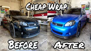 What Does A Cheap￼ Wrap Really Look Like ? On A Custom Chevy Monte Carlo SS
